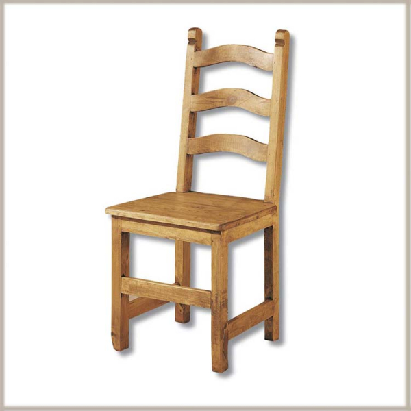 13114 silla comedor madera maciza