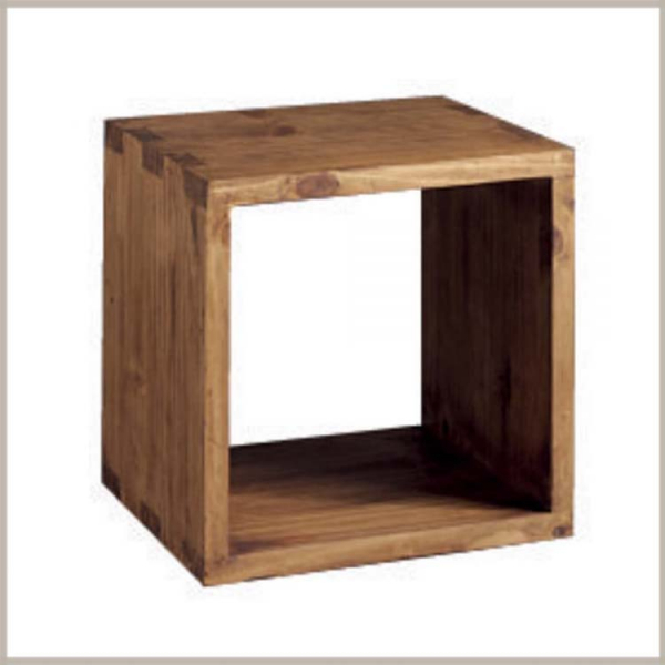 31036 cubo de madera maciza