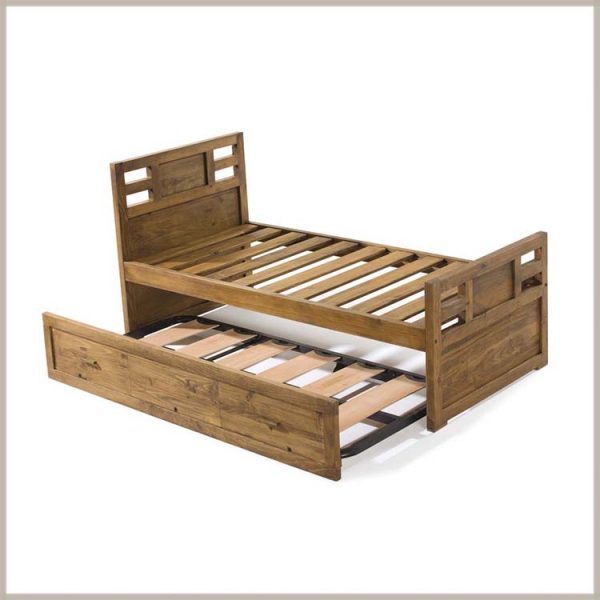 40102 cama nido de madera maciza